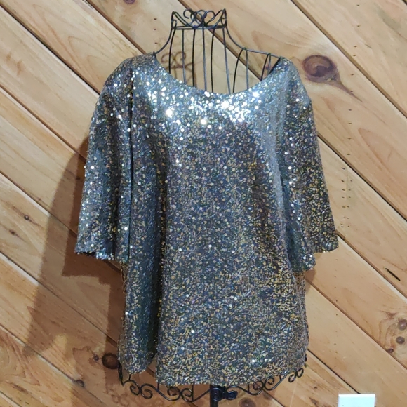 Cato sequin top Clearance